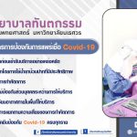 โรงพยาบาลทันตกรรม มหาวิทยาลัยนเรศวร ให้บริการภายใต้มาตรการป้องกันการแพร่กระจายเชื้อ Covid-19